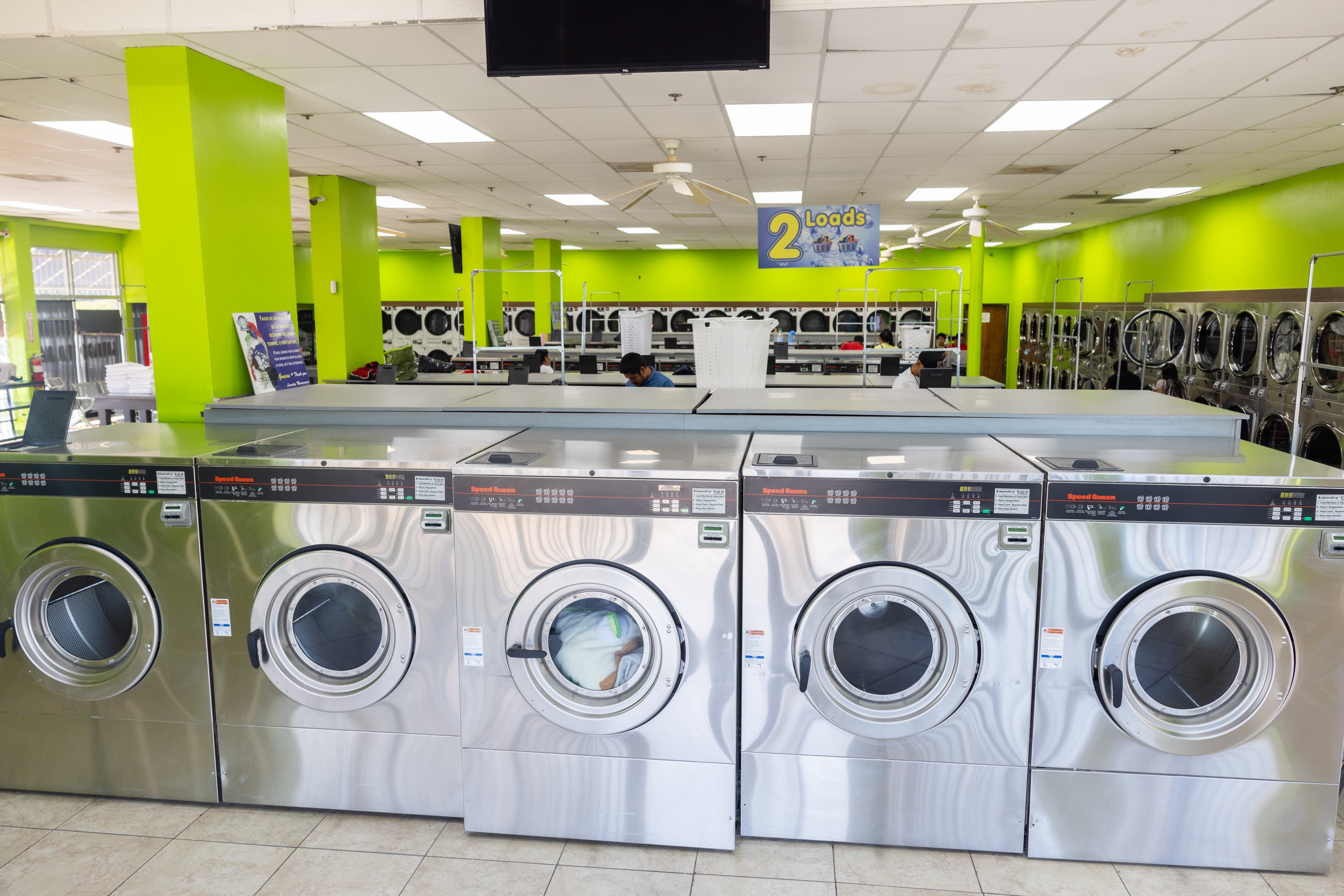 Let's get loaded - laundry card system